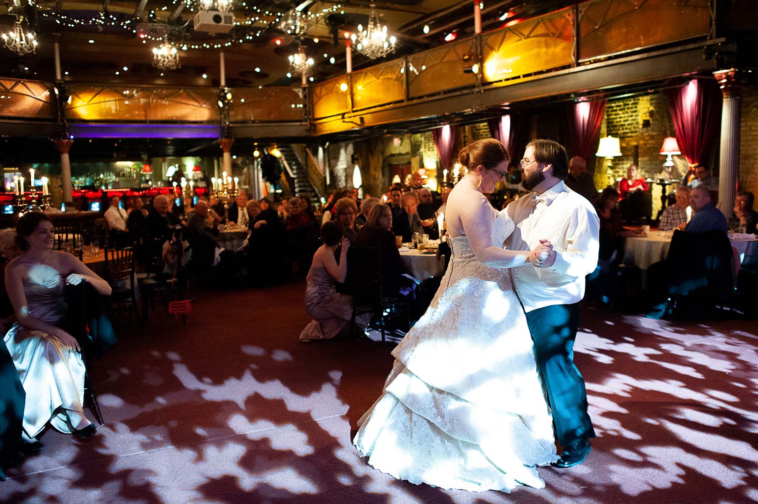 first wedding dance at the Varsity in Minneapolis