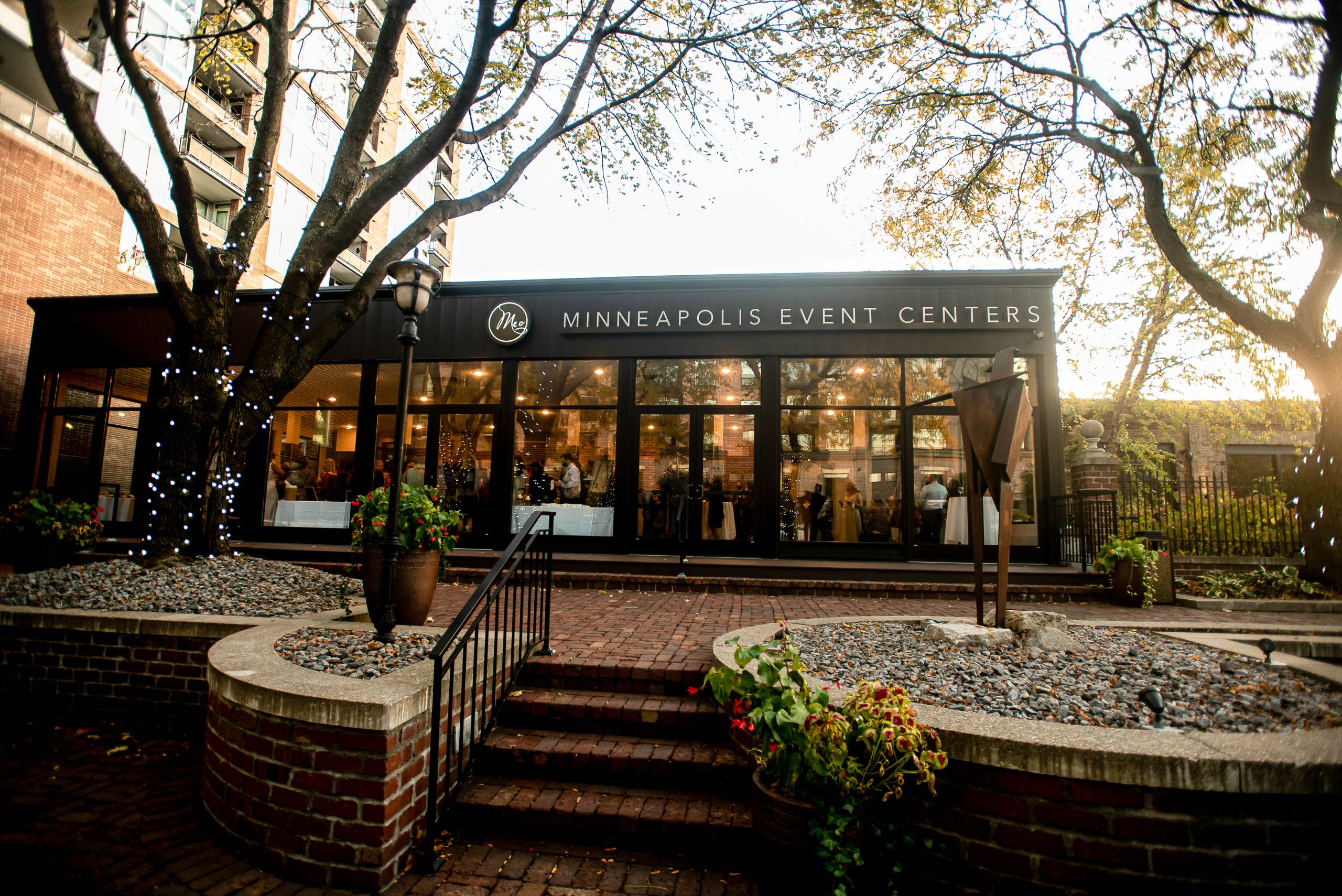 the exterior of minneapolis event center