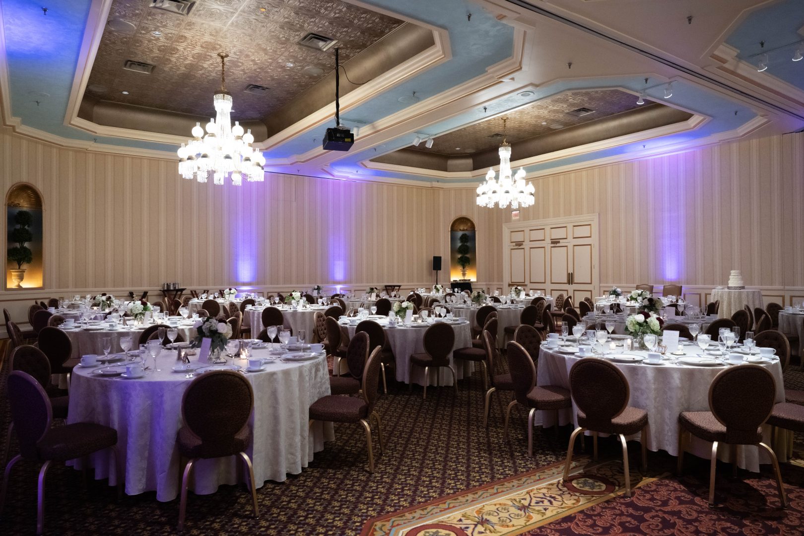 minnesota wedding venues 35 the interior of The St. Paul Hotel decorated for a wedding reception